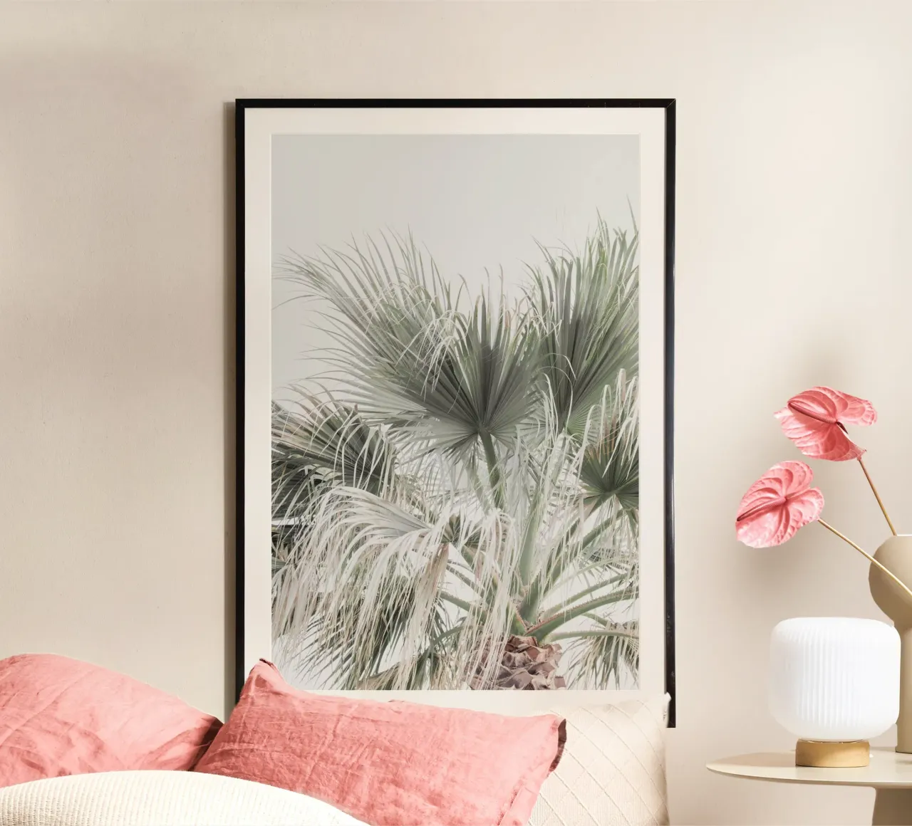 Palm Leaf poster by Kathrin Pienaar