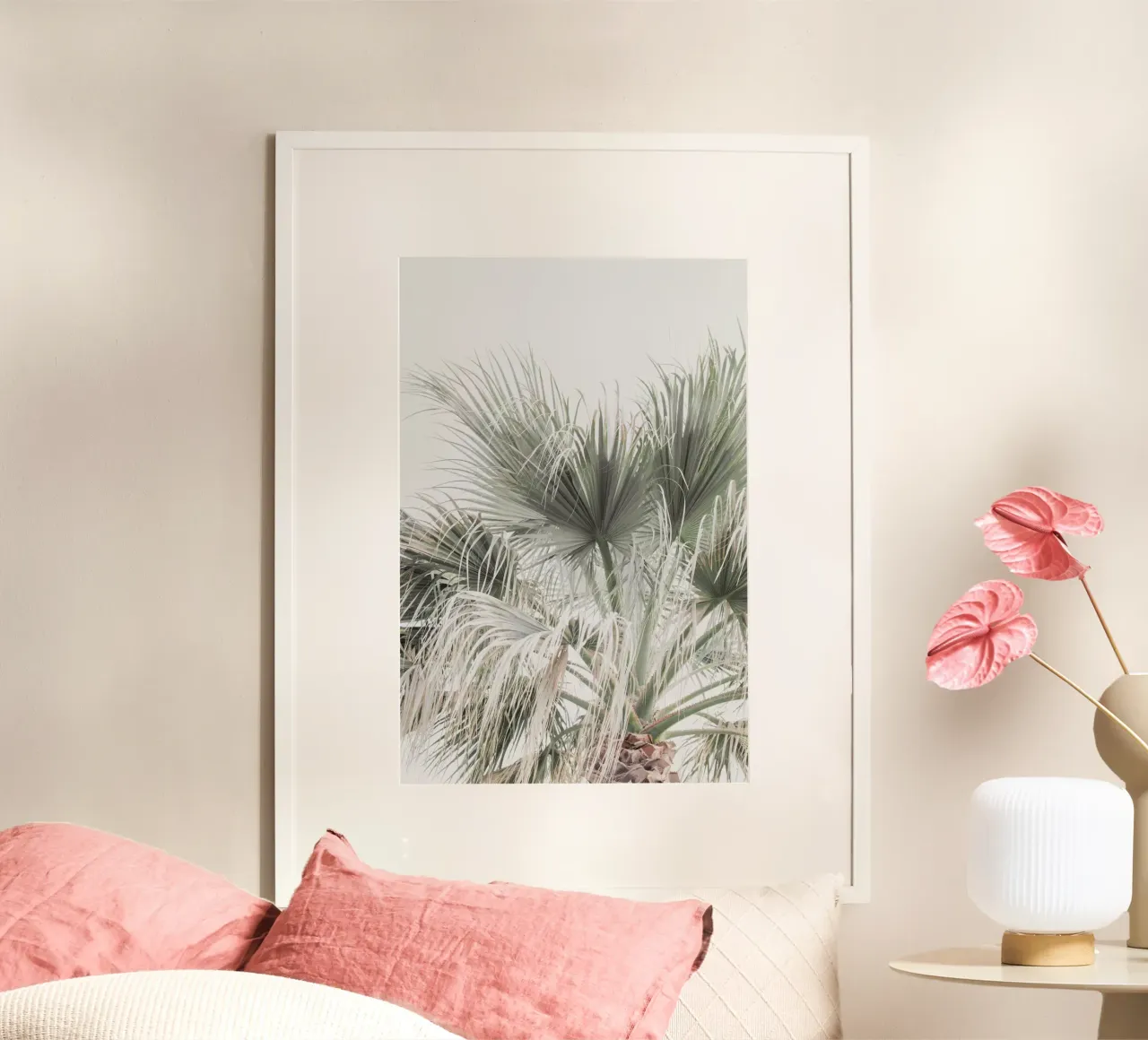 Palm Leaf poster by Kathrin Pienaar