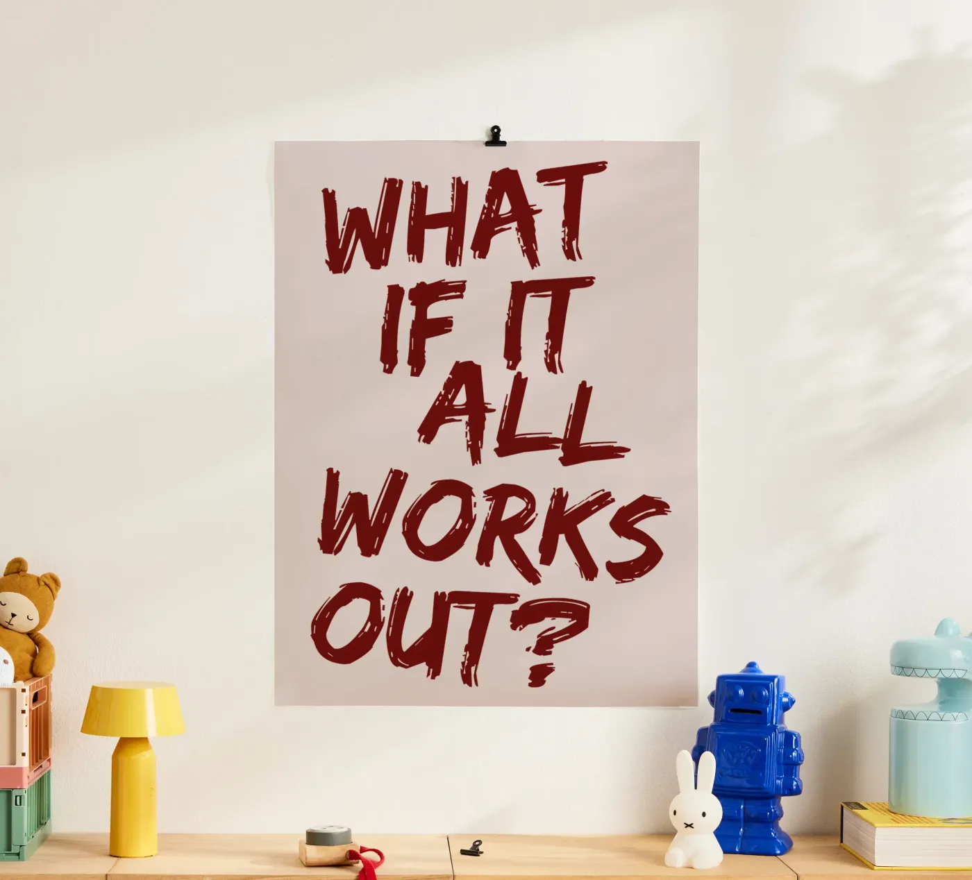 What if? poster da CSK DESIGN