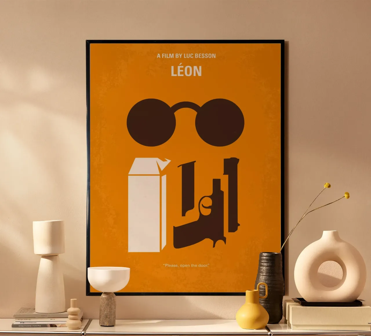 No239 My LEON minimal movie poster poster da Chungkong