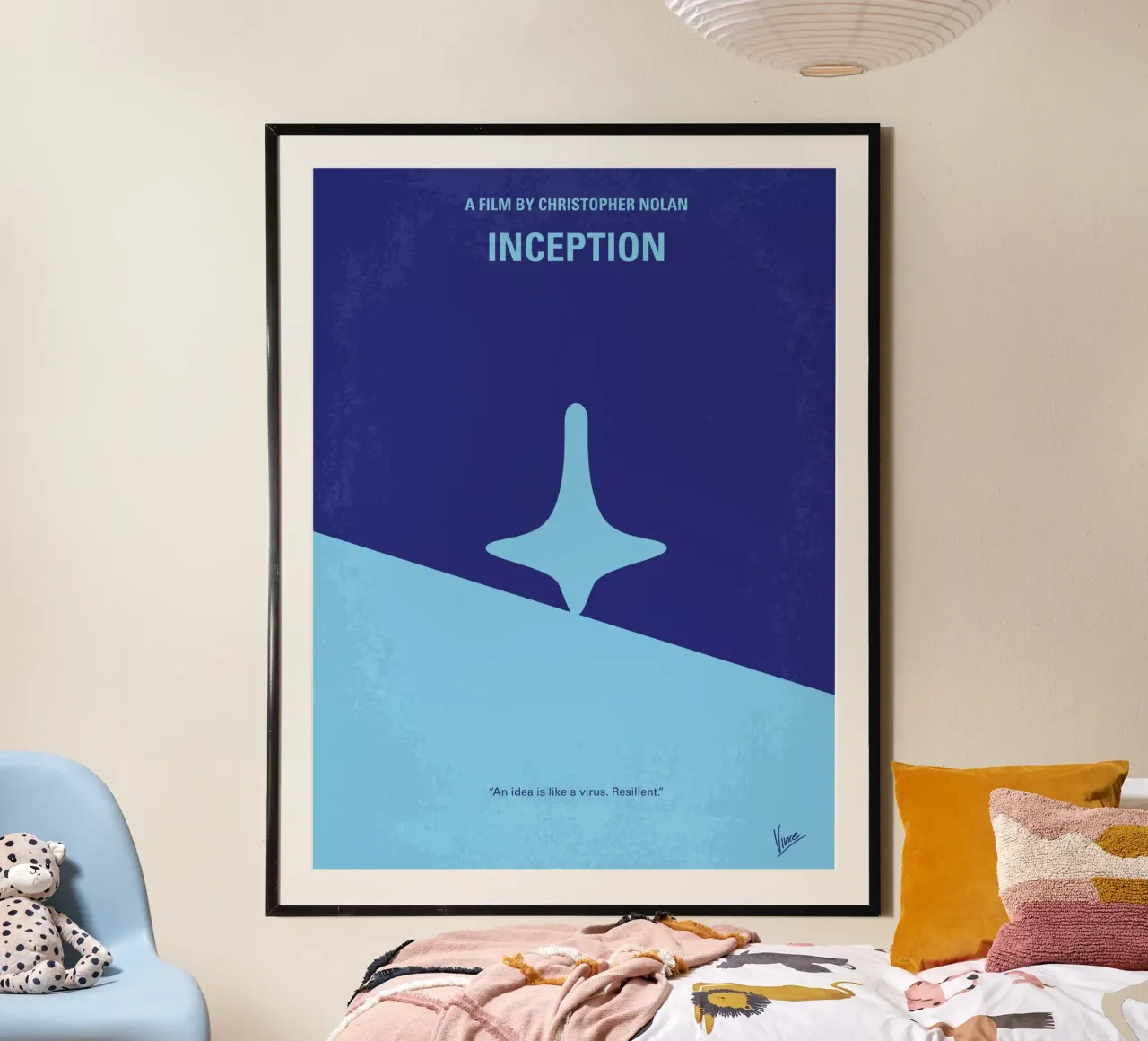 No240 My Inception minimal movie poster hahnemühle de Chungkong
