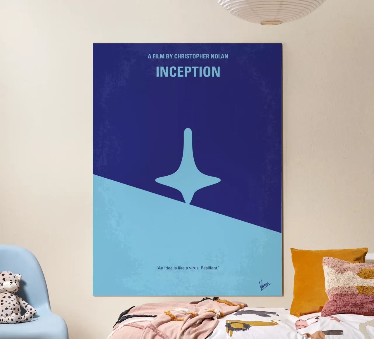 No240 My Inception minimal movie poster hahnemühle de Chungkong