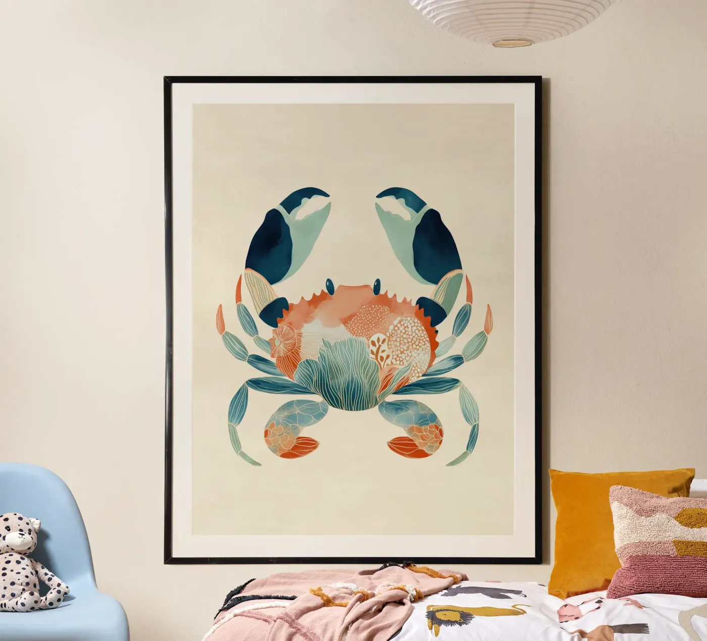 Seaside Crab poster da softsoul