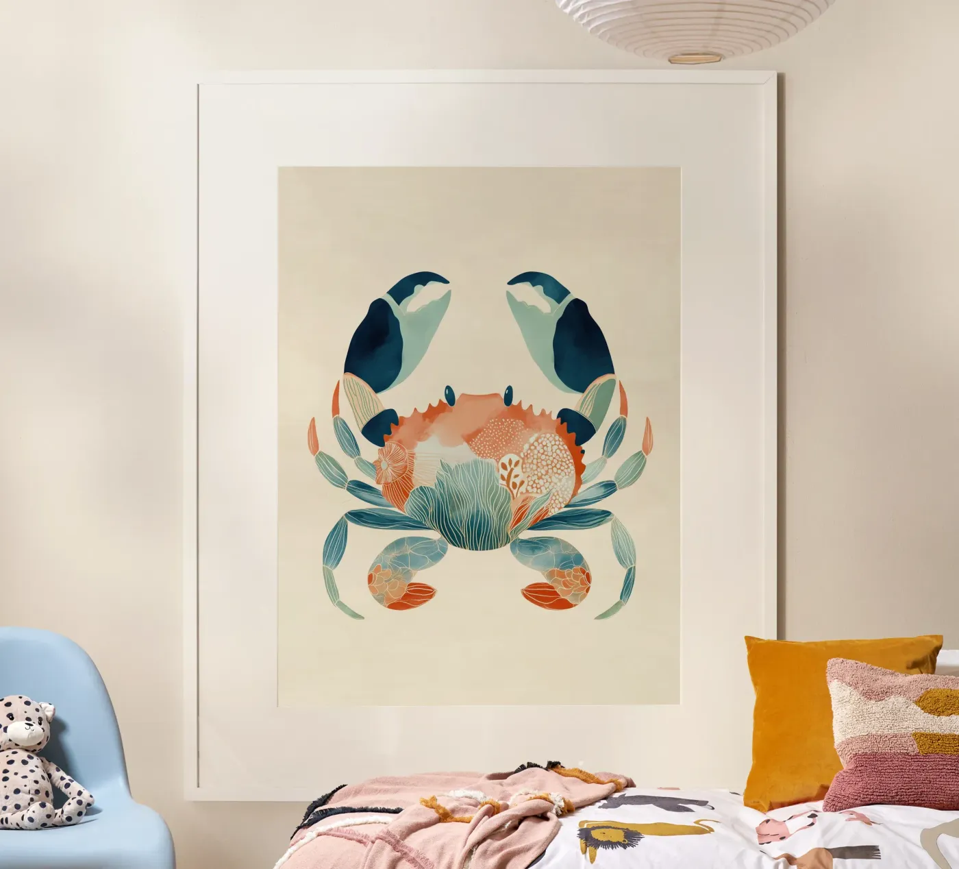 Seaside Crab poster da softsoul