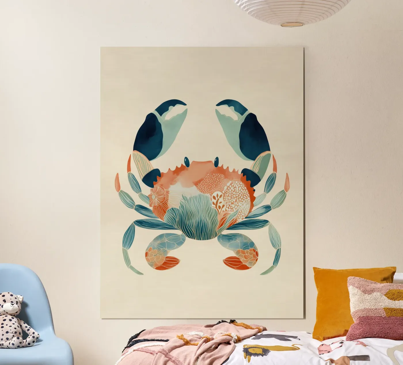 Seaside Crab poster da softsoul