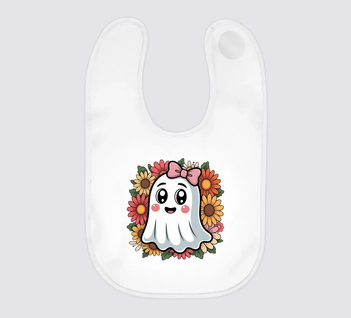 Groovy ghost Babylätzchen von Sasyall Graphics