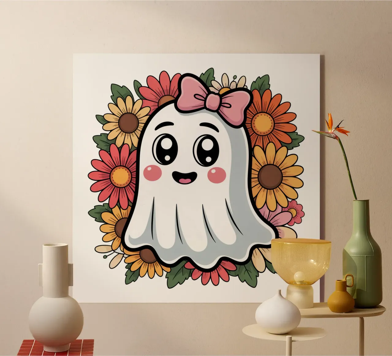 Groovy ghost plexiglass da Sasyall Graphics