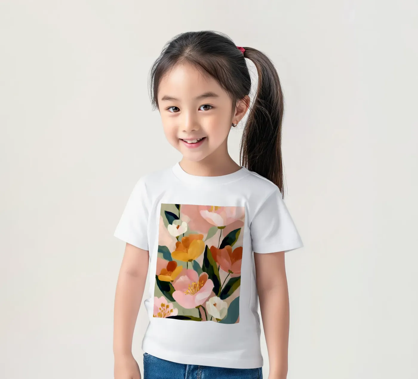 Soft Bloom kinder t-shirt van softsoul