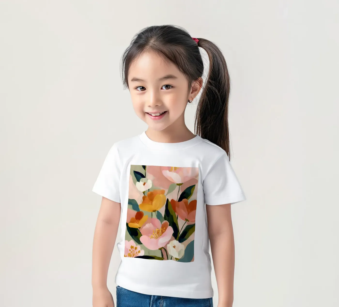Soft Bloom kinder t-shirt van softsoul