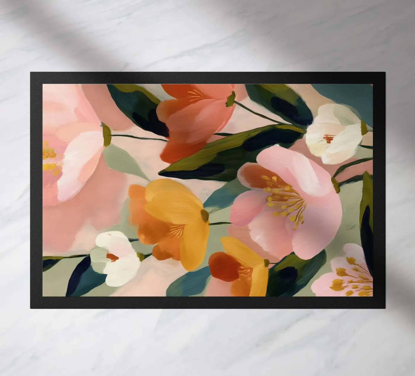 Soft Bloom doormat by softsoul