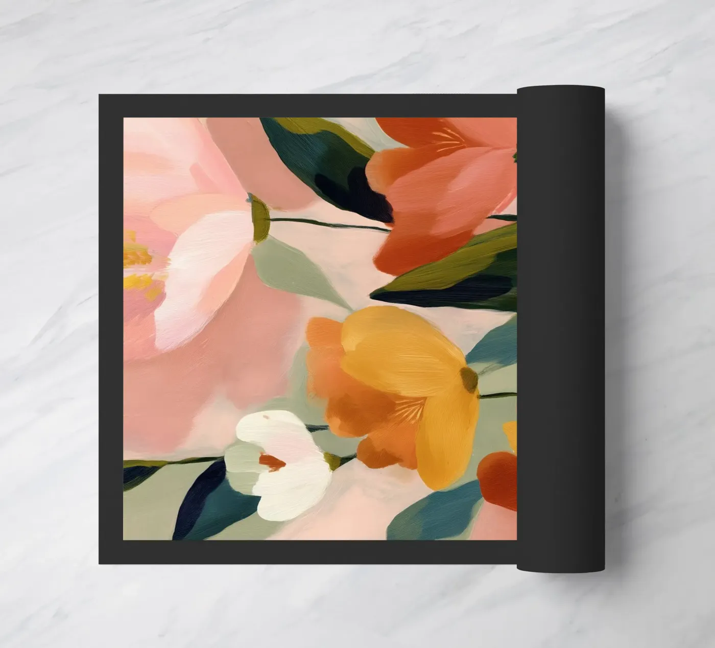 Soft Bloom doormat by softsoul
