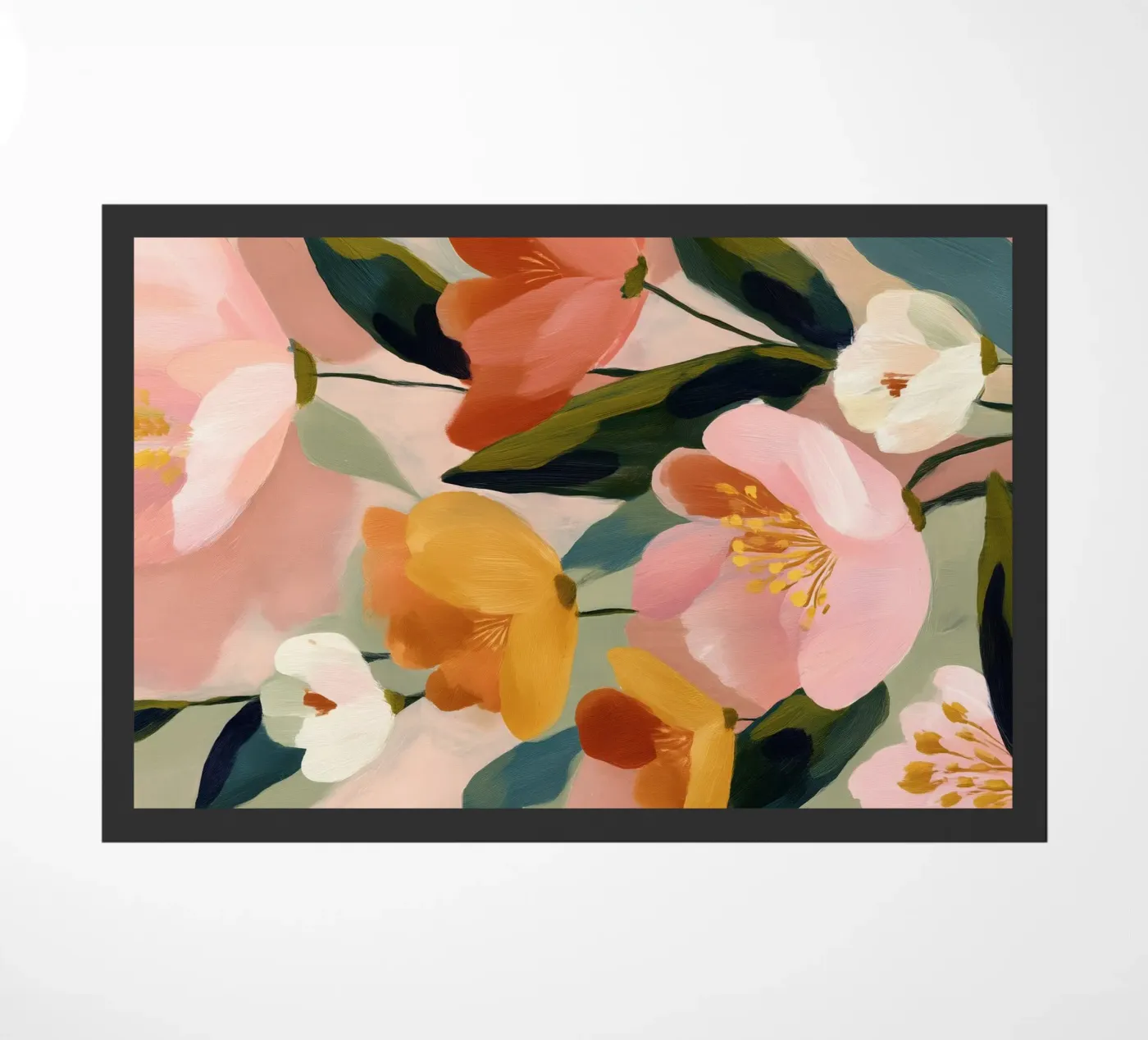 Soft Bloom doormat by softsoul