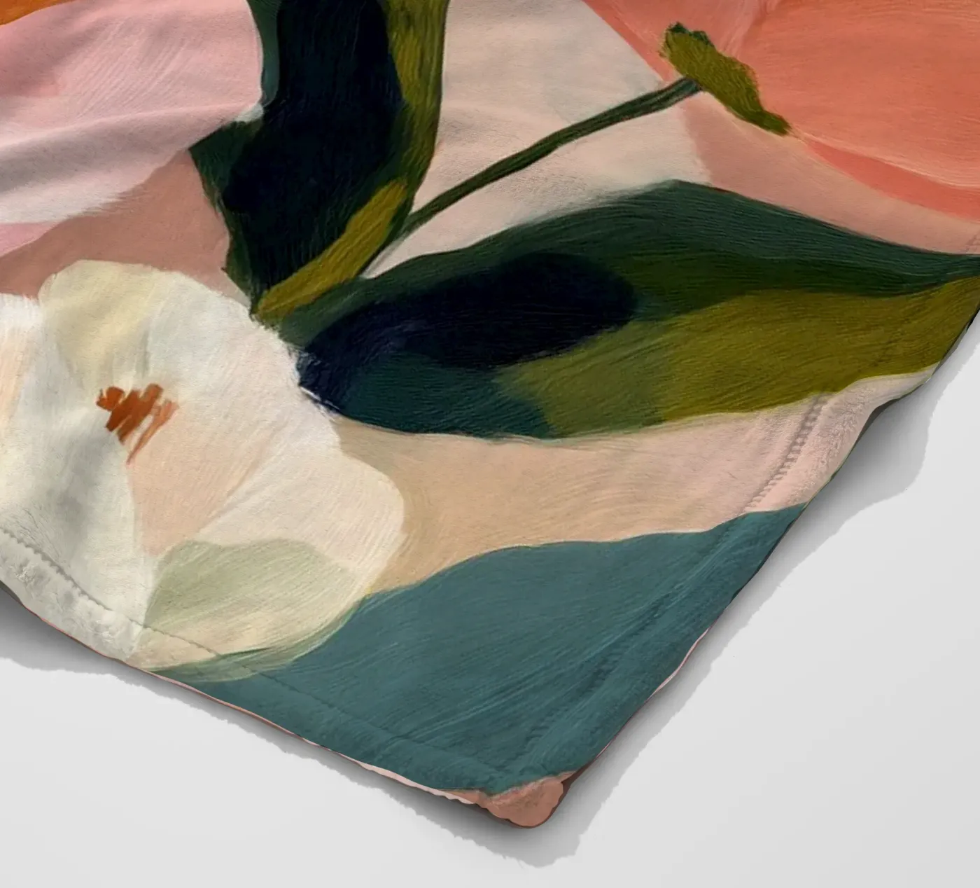 Soft Bloom Fleecedecke von softsoul