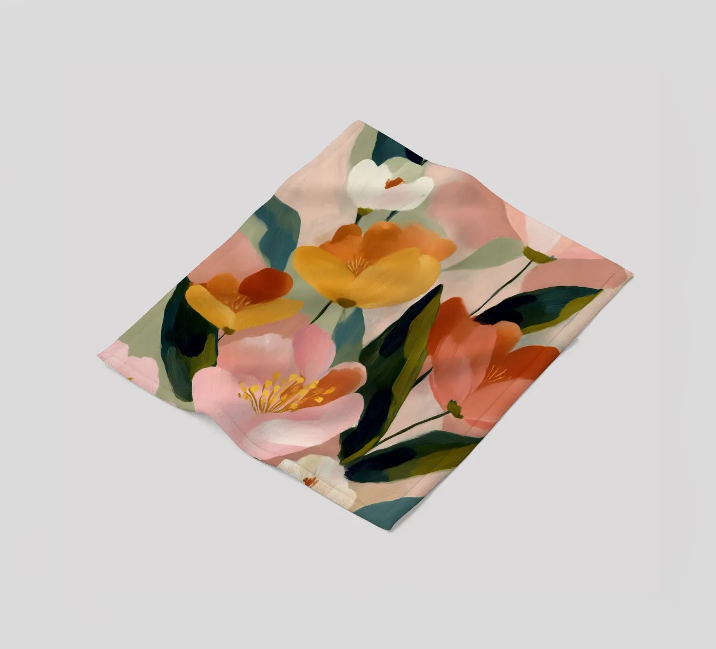 Soft Bloom Fleecedecke von softsoul