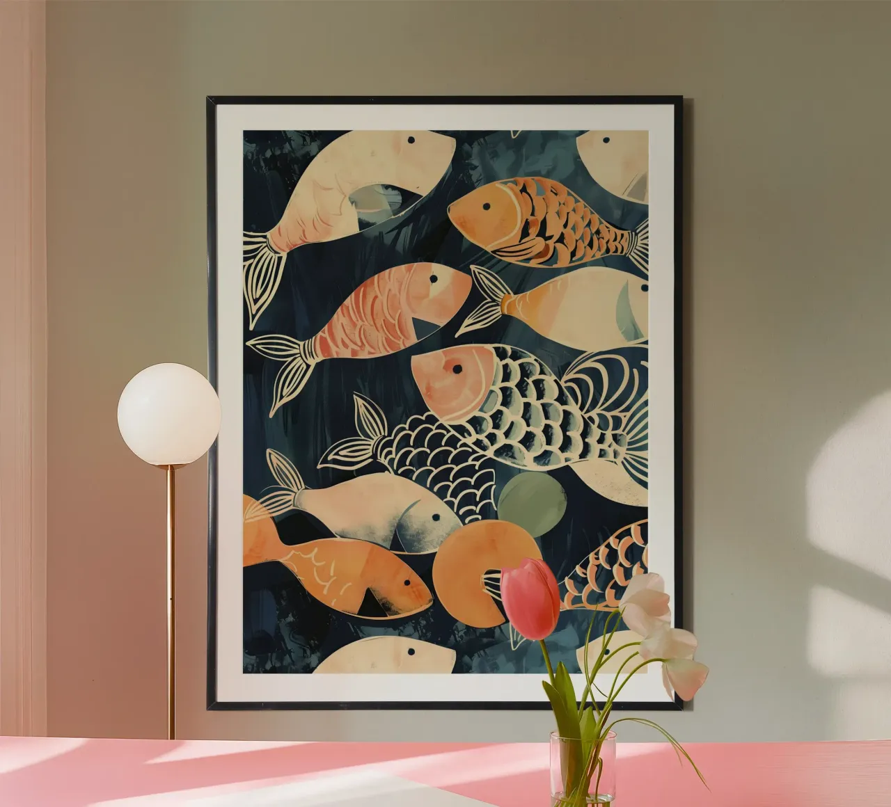 Midnight Koi poster da softsoul