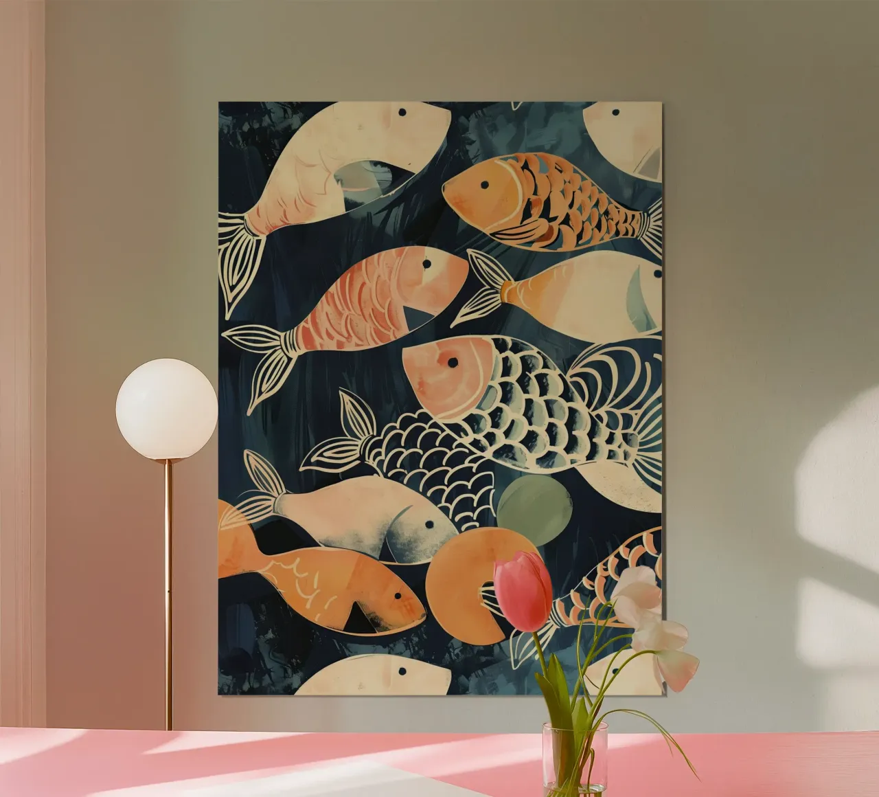 Midnight Koi poster da softsoul