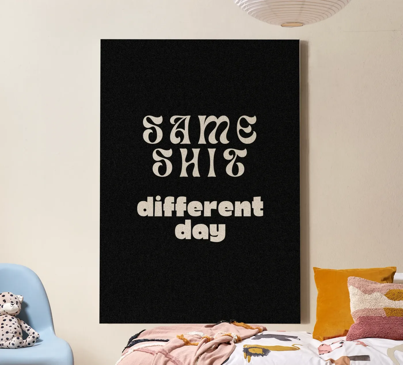 same shit... toile de PurePeachCleanLine