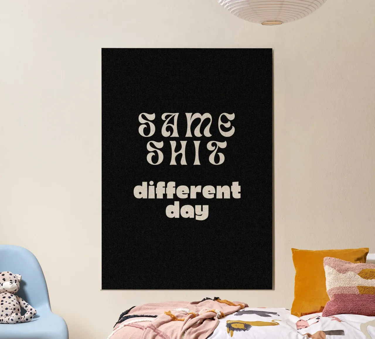 same shit... poster by PurePeachCleanLine