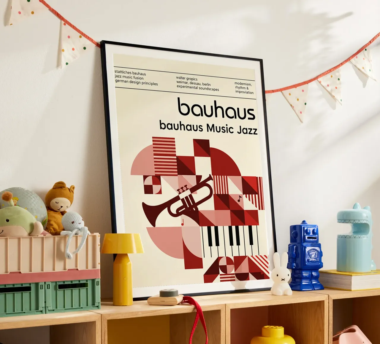 bauhaus poster da The Poster Wordshop