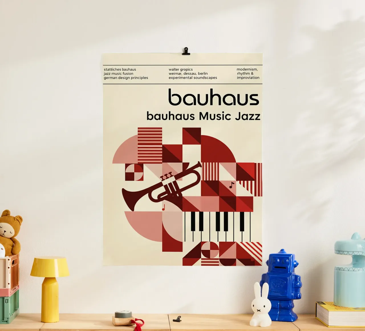 bauhaus poster da The Poster Wordshop