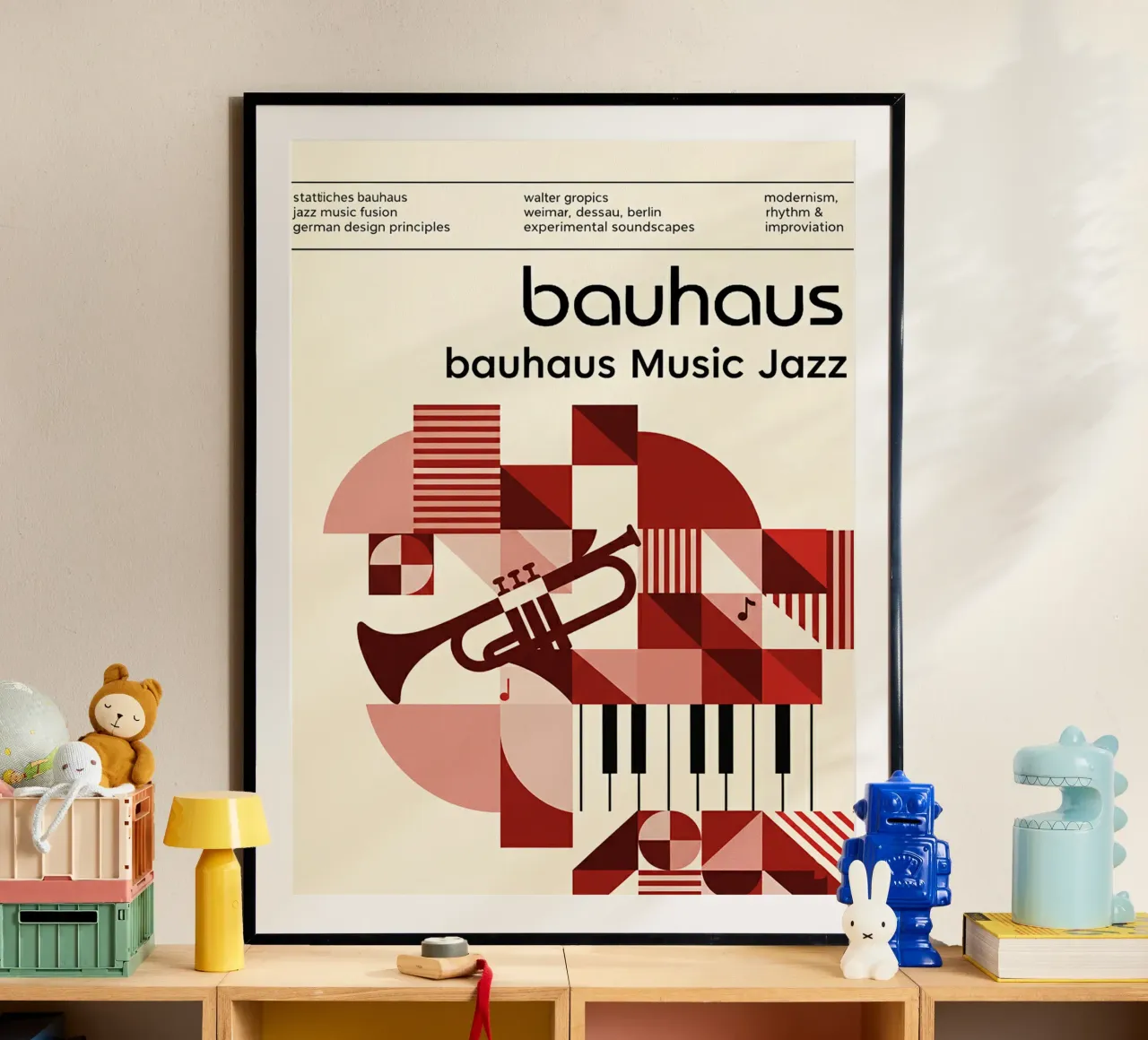 bauhaus poster da The Poster Wordshop