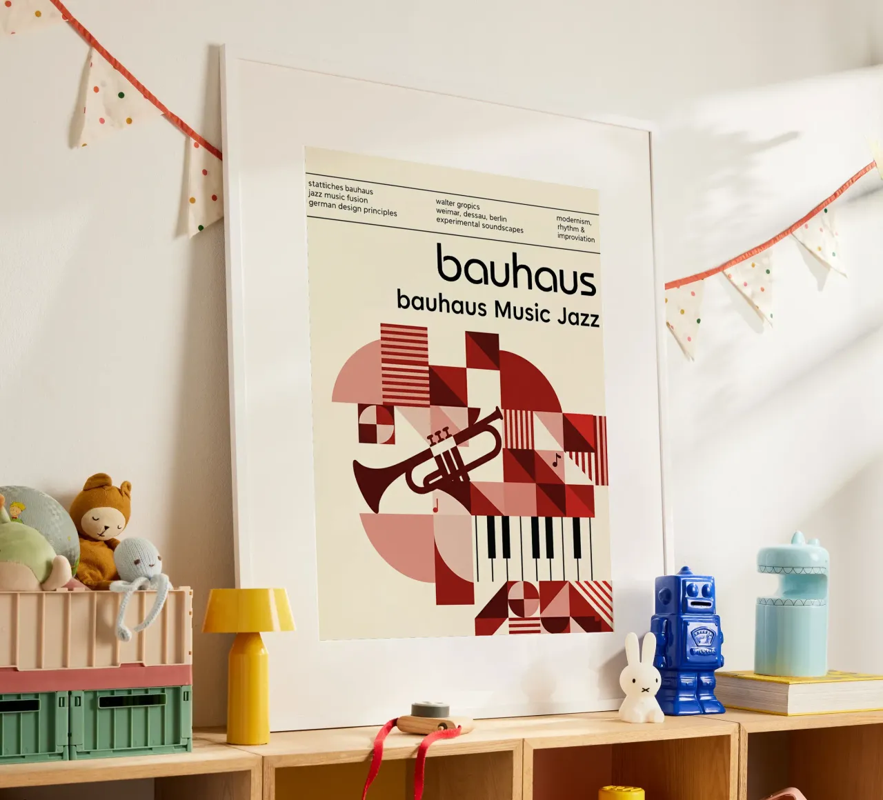 bauhaus poster da The Poster Wordshop