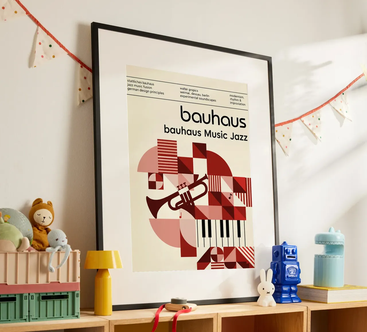 bauhaus poster da The Poster Wordshop