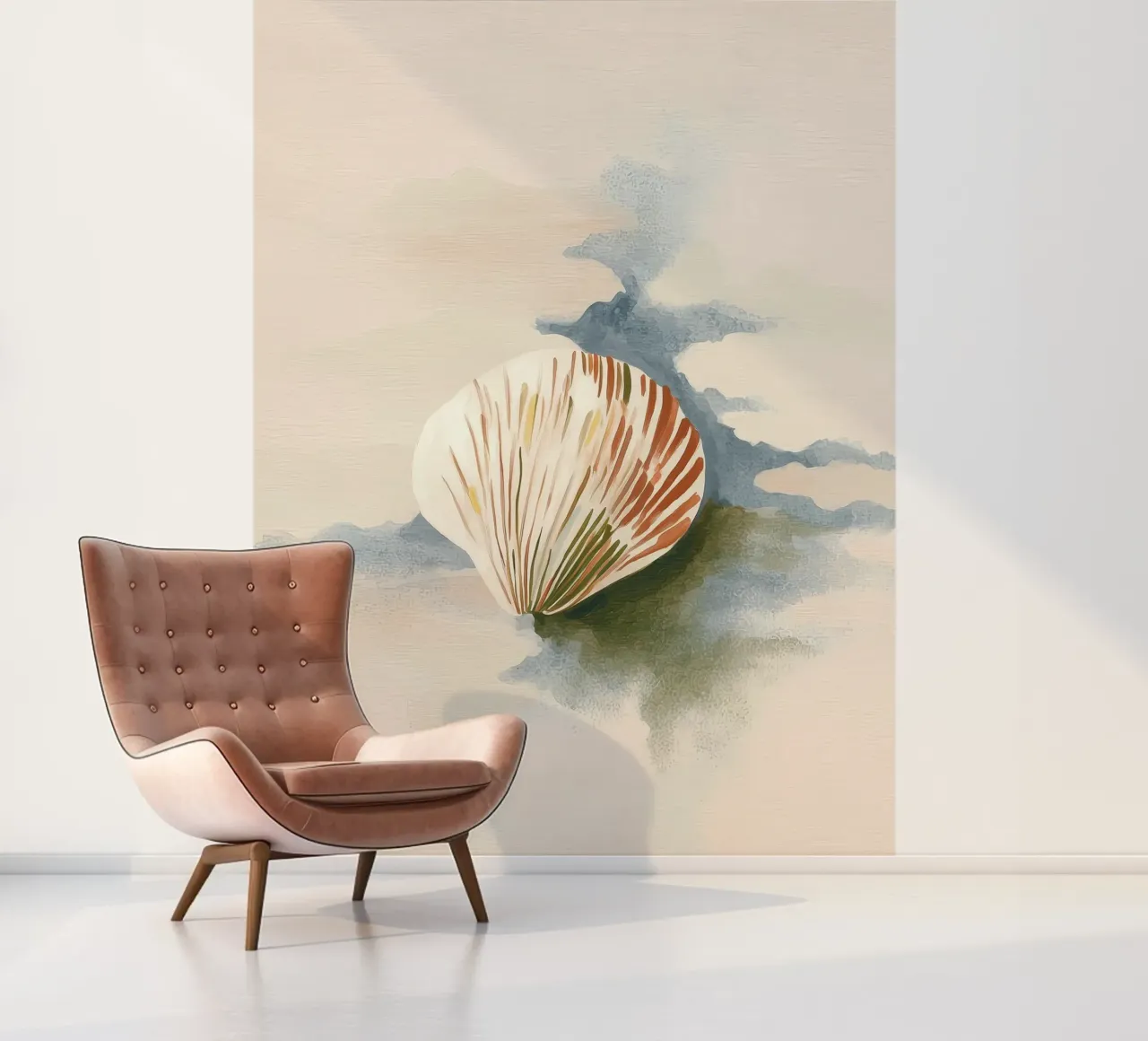 Seashell fotobehang van softsoul