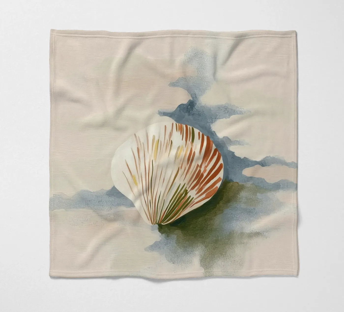 Seashell Fleecedecke von softsoul