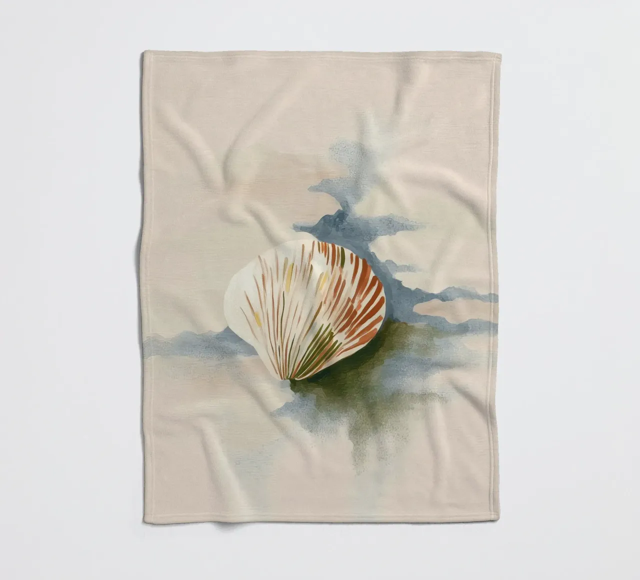 Seashell fleecedeken van softsoul