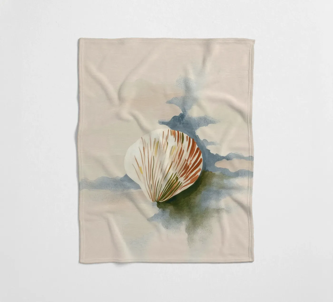 Seashell Fleecedecke von softsoul