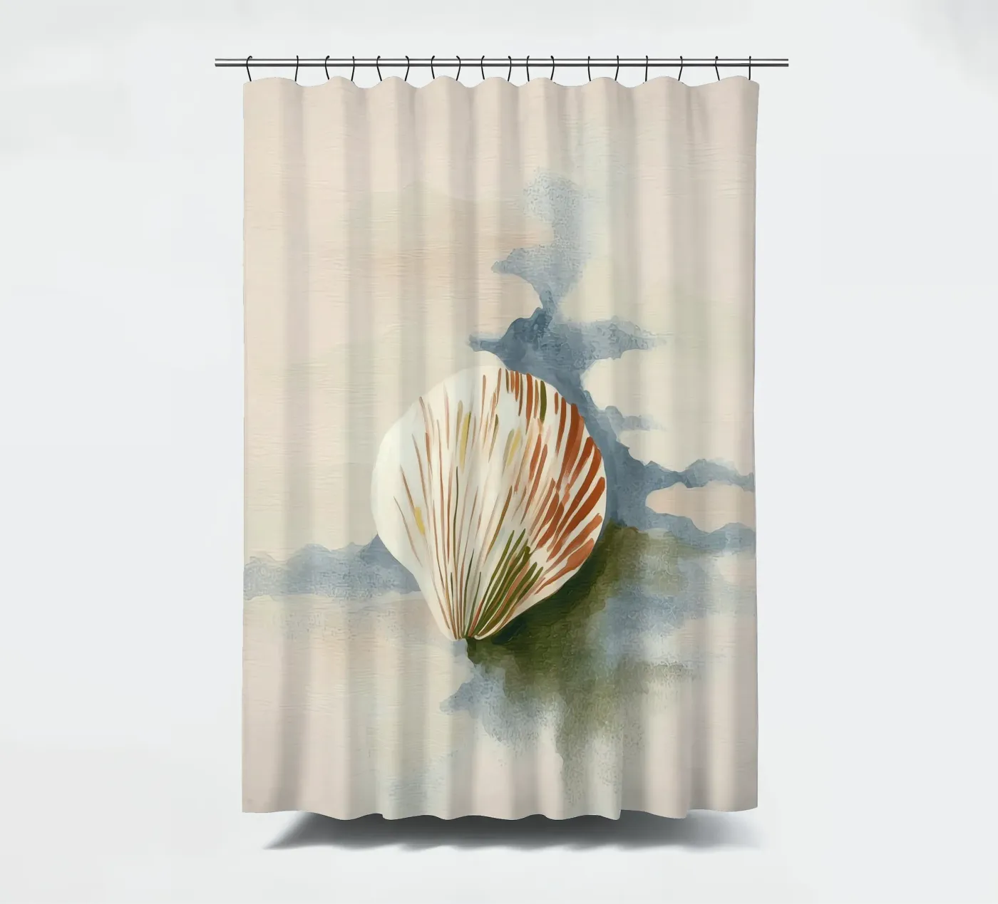 Seashell Duschvorhang von softsoul