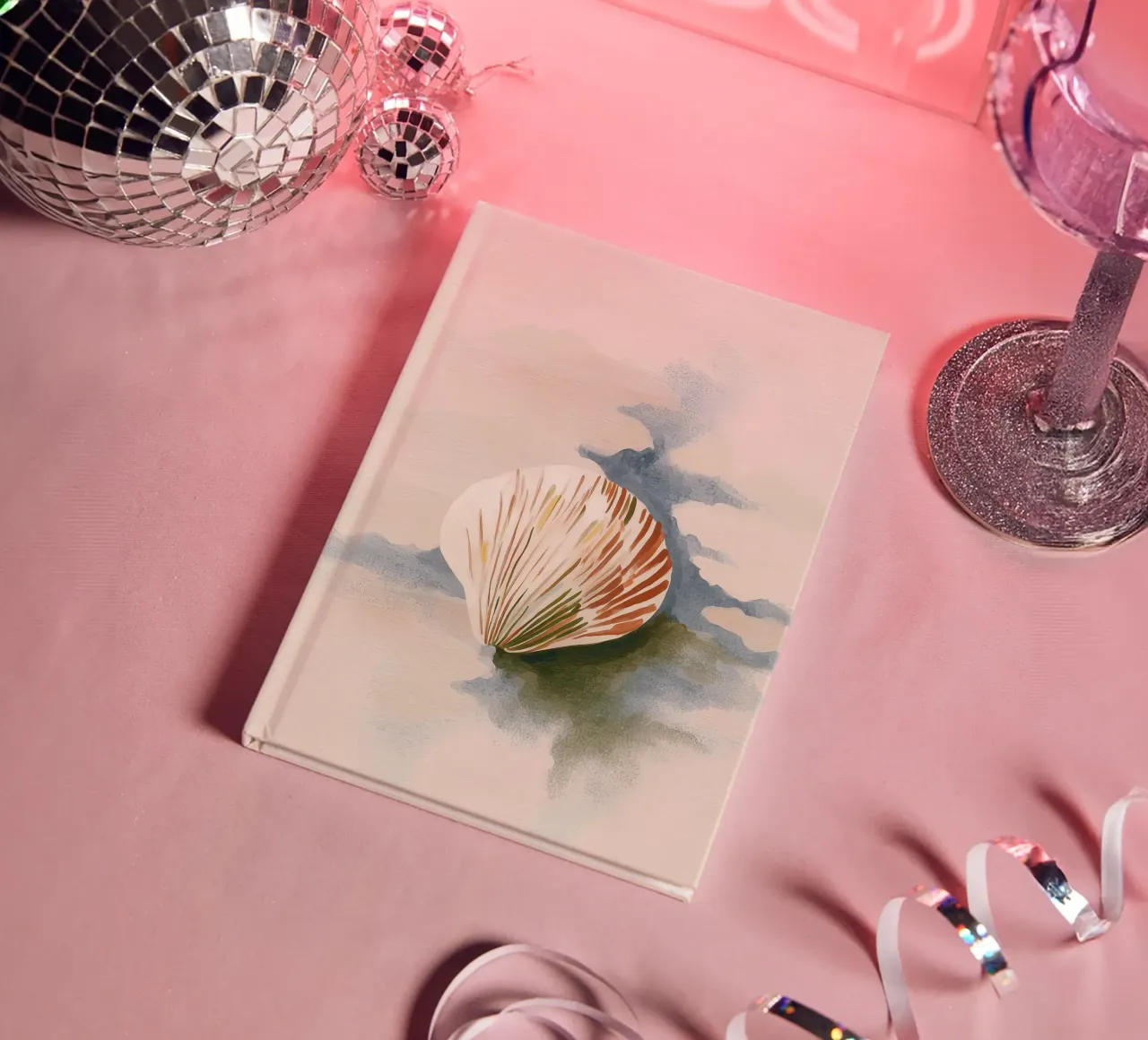 Seashell notebook by softsoul