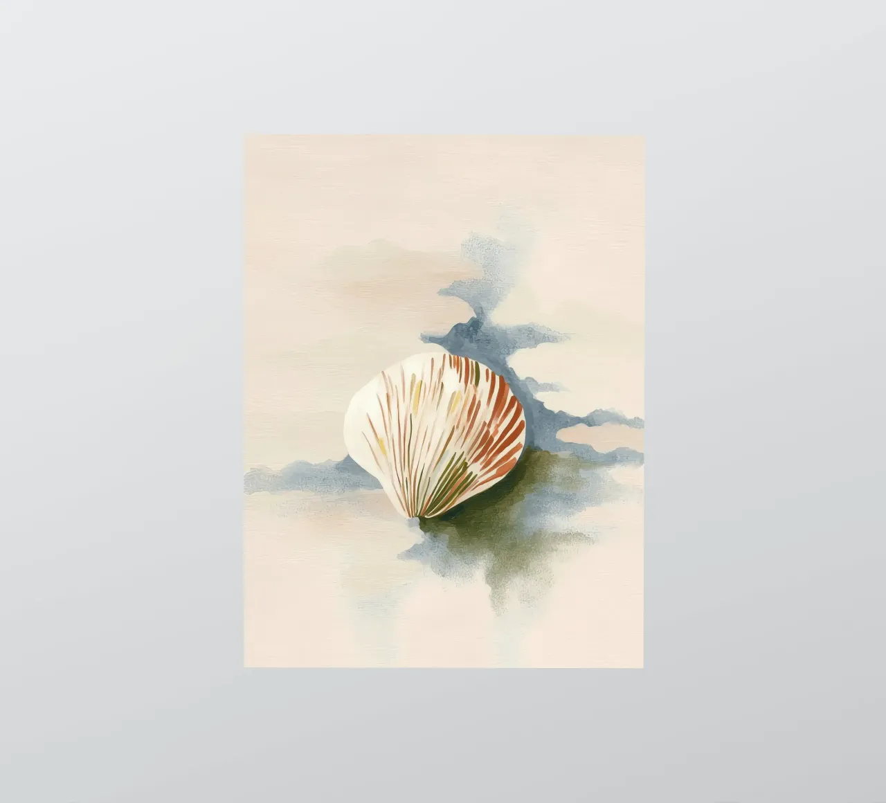 Seashell Sticker von softsoul