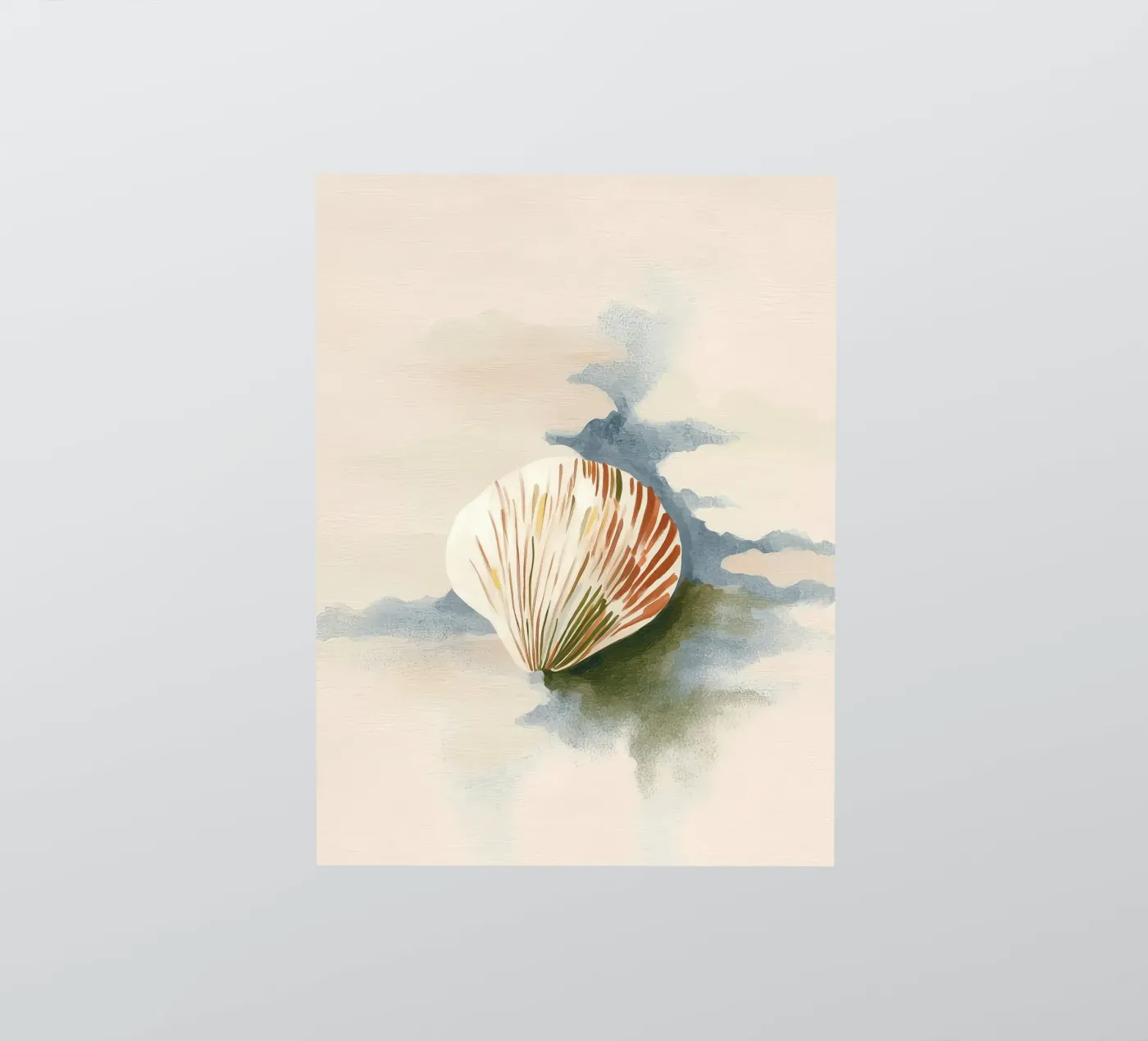 Seashell sticker van softsoul