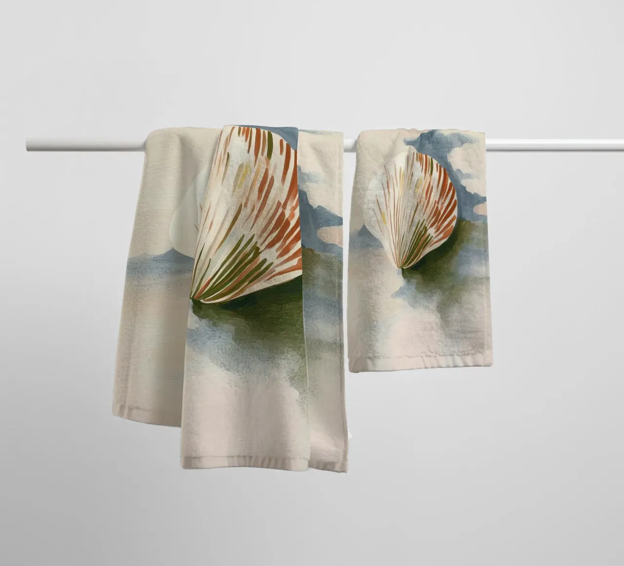 Seashell badhanddoek van softsoul