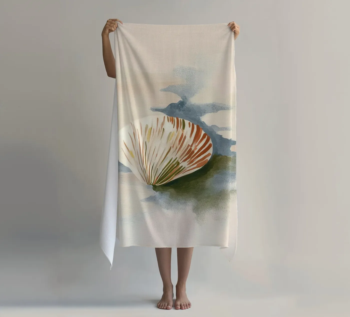 Seashell serviette de plage de softsoul