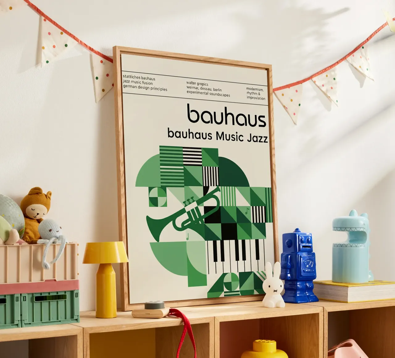 Bauhaus plexiglass da The Poster Wordshop