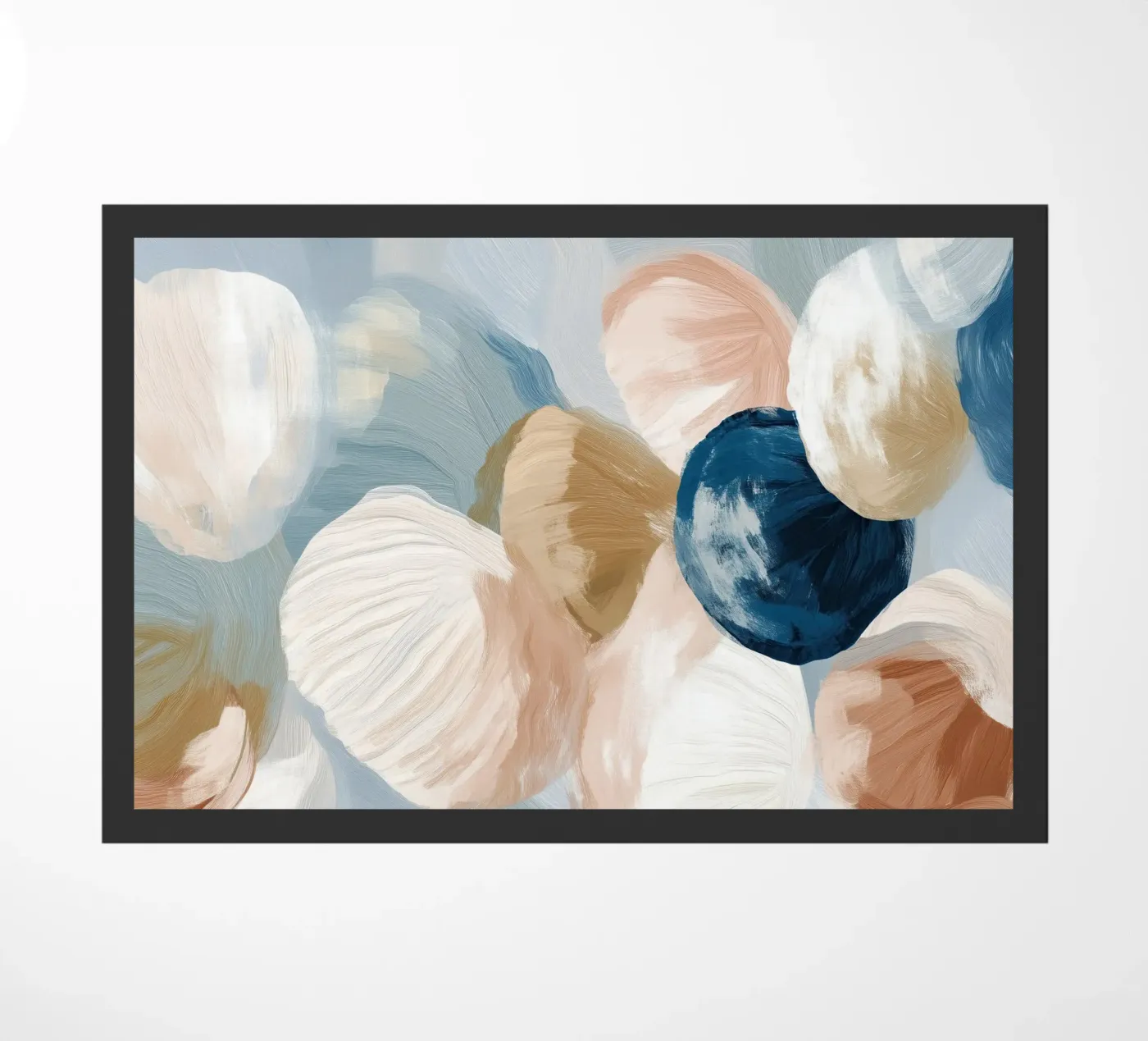 Soft Coastal Shells Fußmatte von softsoul