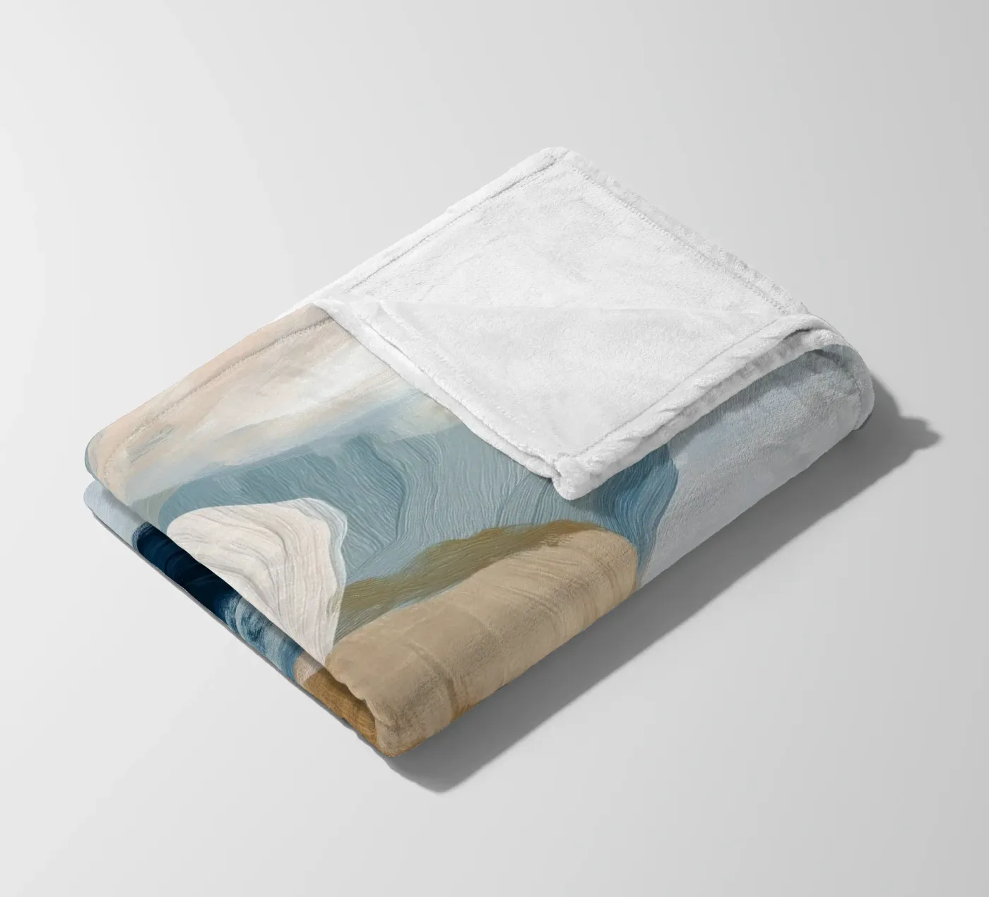 Soft Coastal Shells Fleecedecke von softsoul