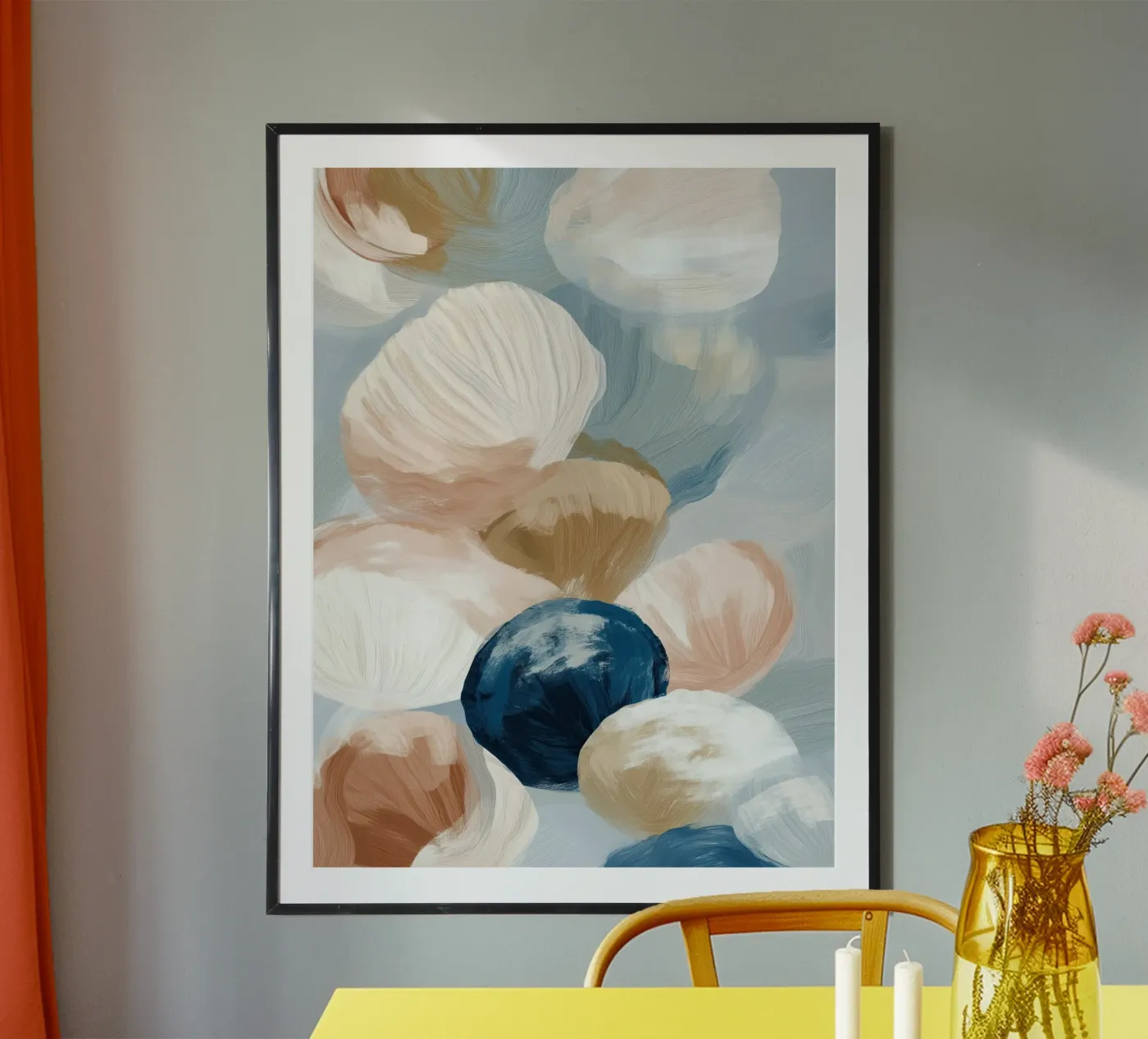 Soft Coastal Shells poster by softsoul