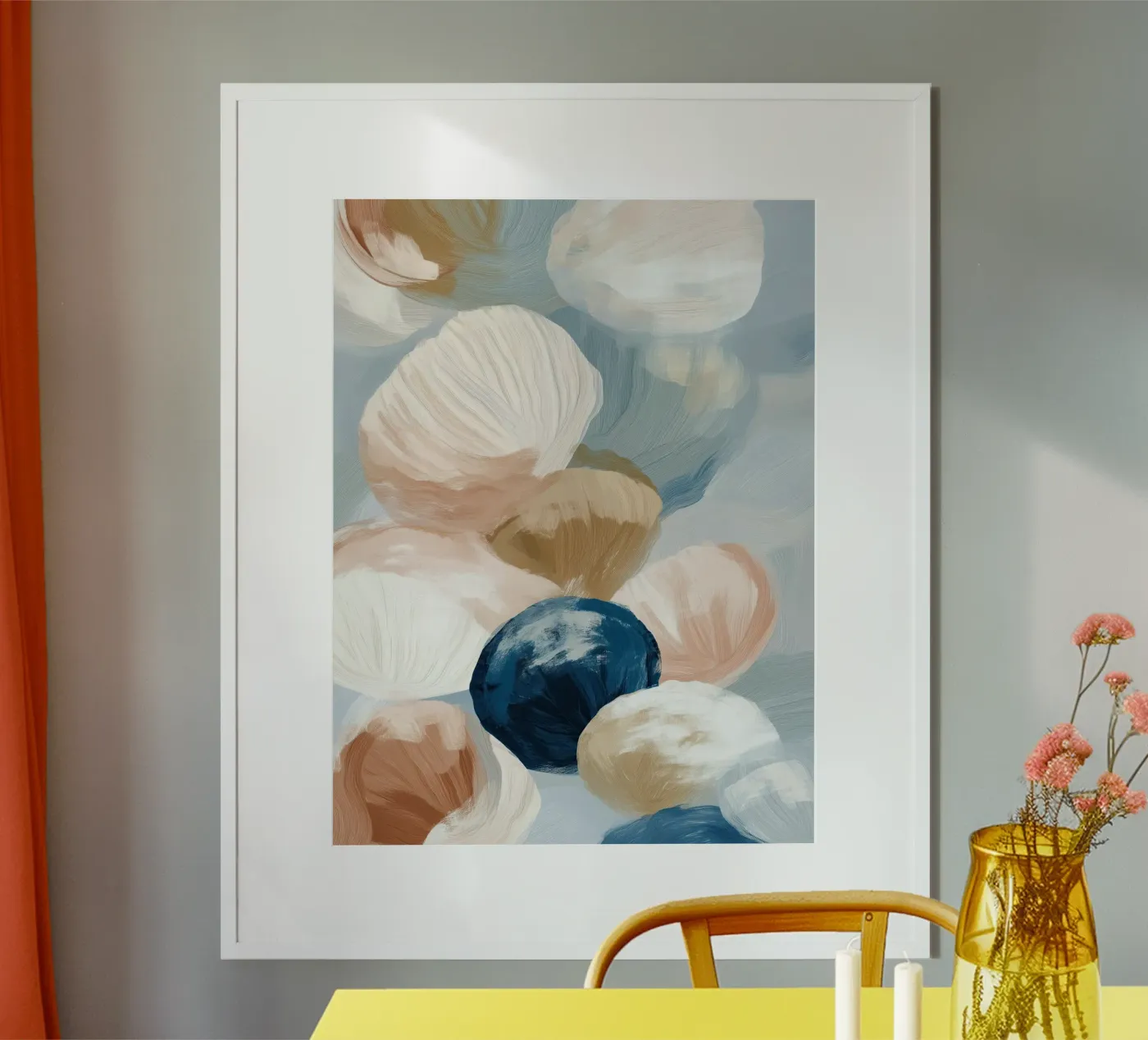 Soft Coastal Shells poster by softsoul