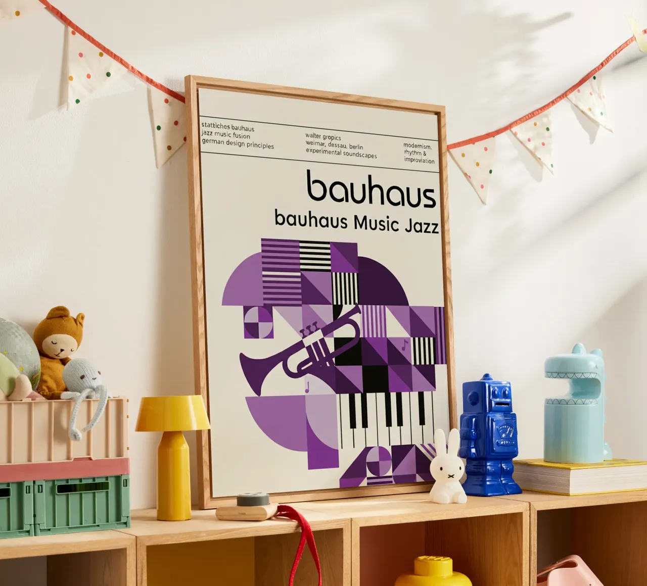Bauhaus plexiglass da The Poster Wordshop