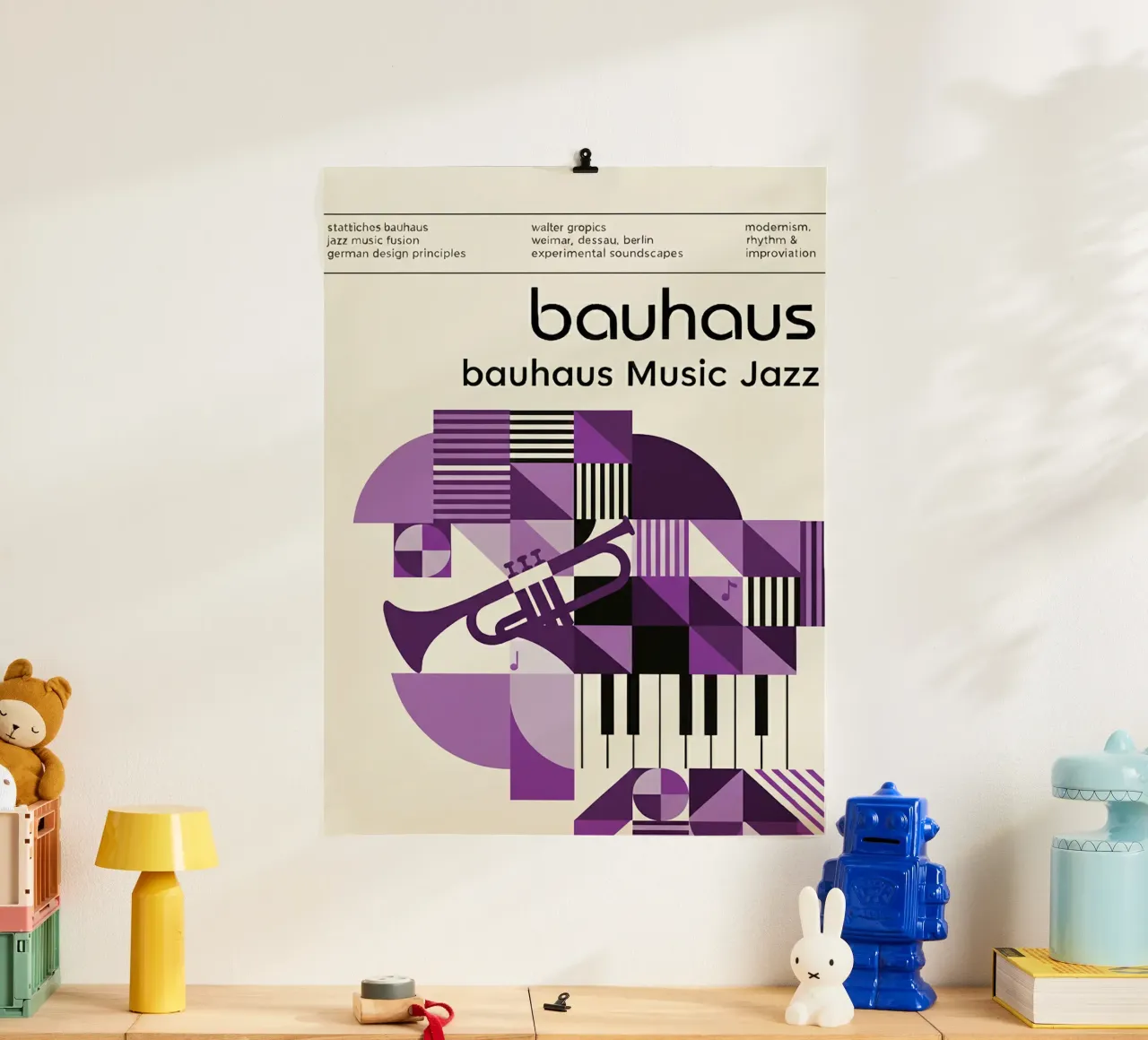 Bauhaus poster da The Poster Wordshop