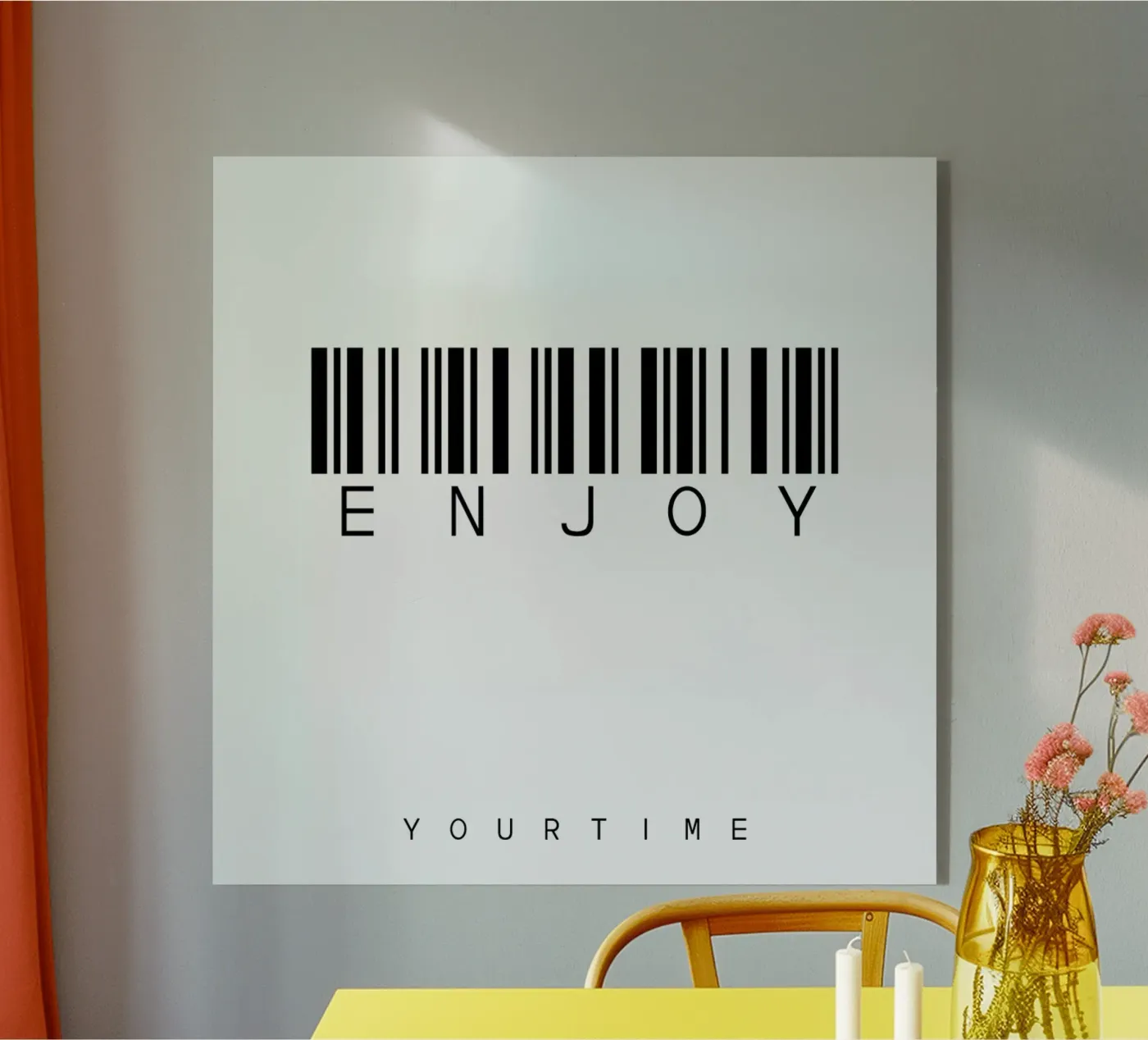 Barcode ENJOY plexiglas de WordArt by Steffi