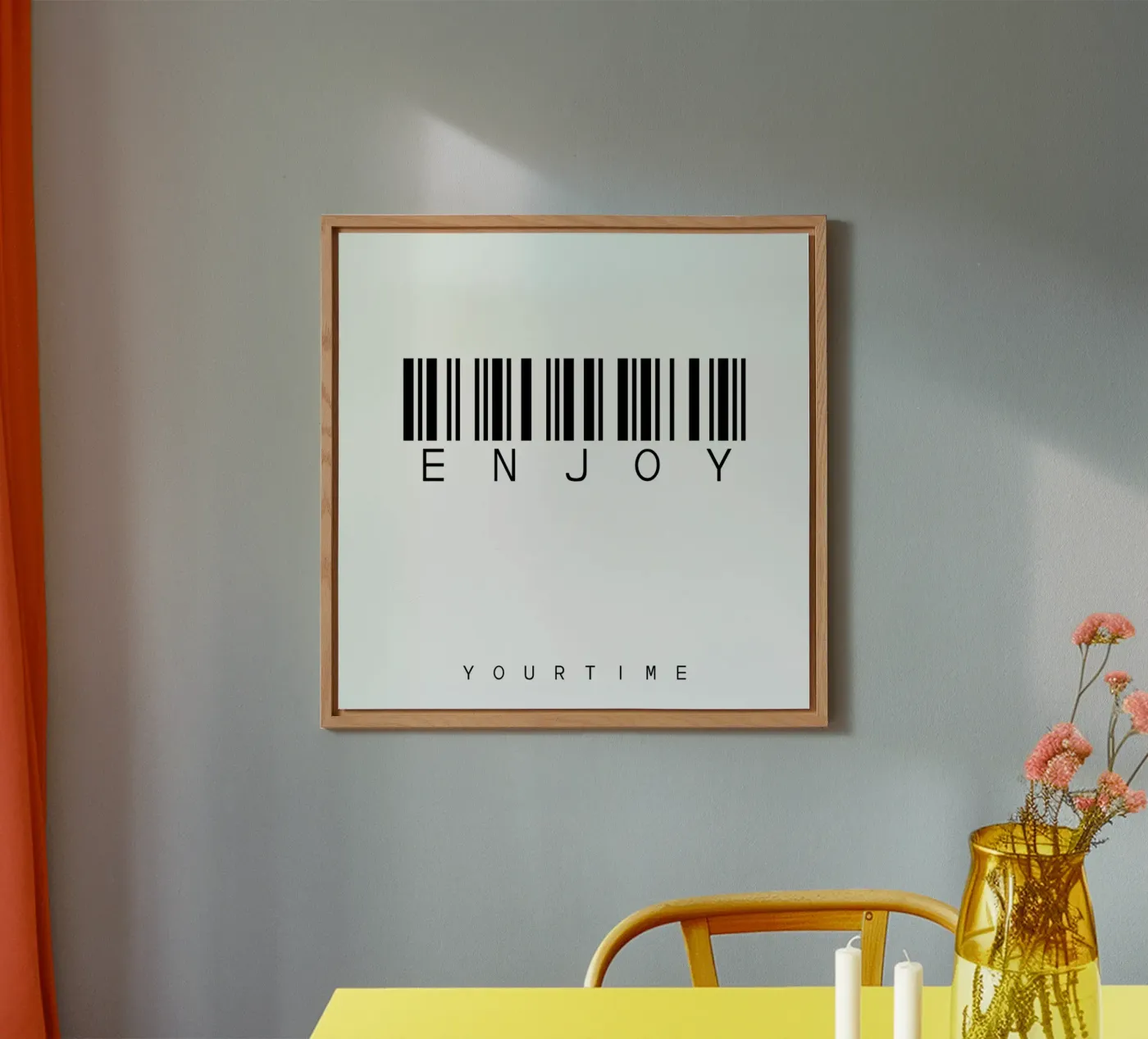 Barcode ENJOY pannello forex da WordArt by Steffi