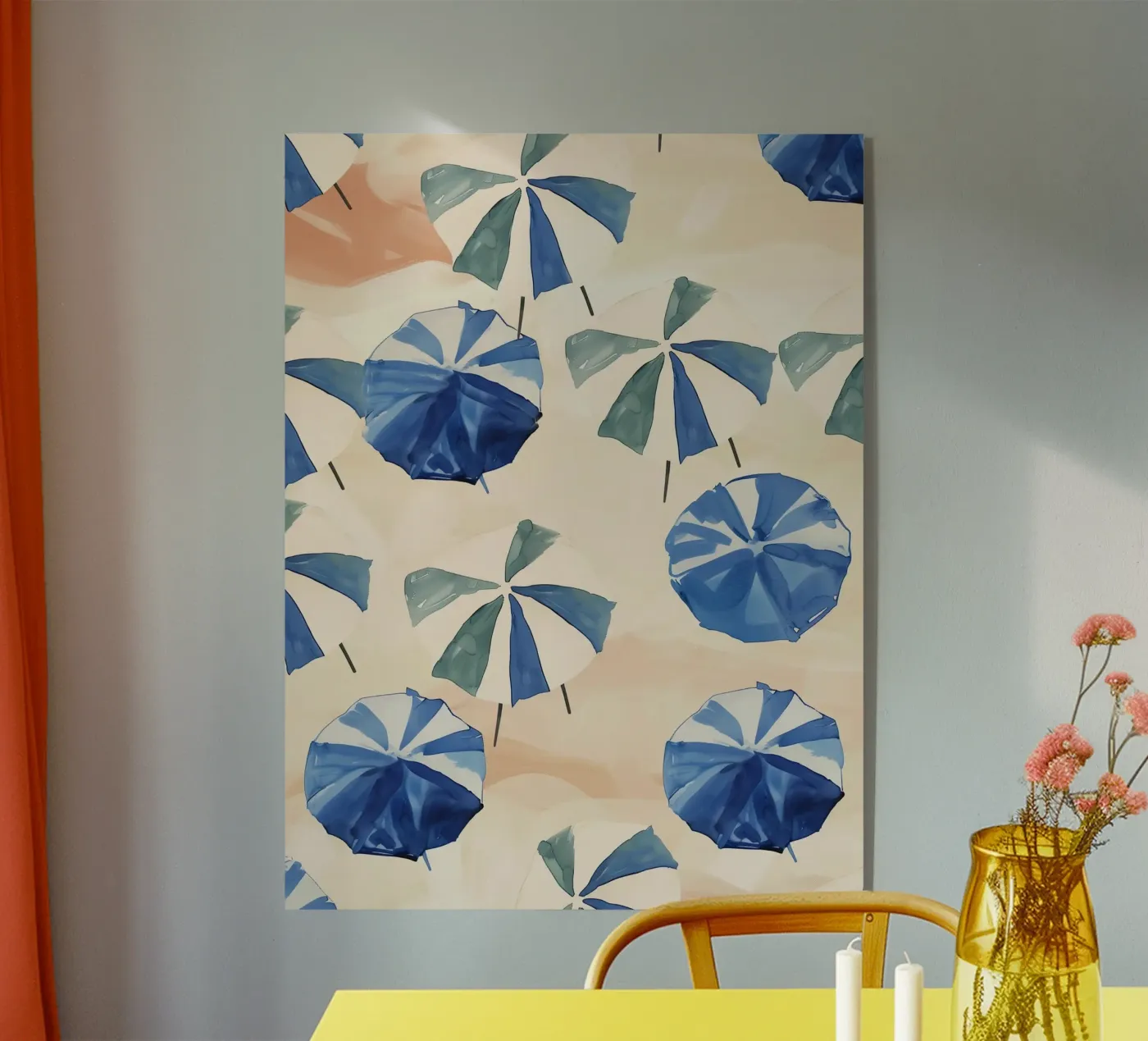 Beach Day acrylic glass by softsoul