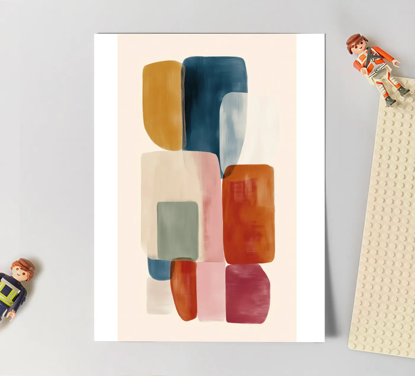 Balanced Shapes sticker sheet by softsoul