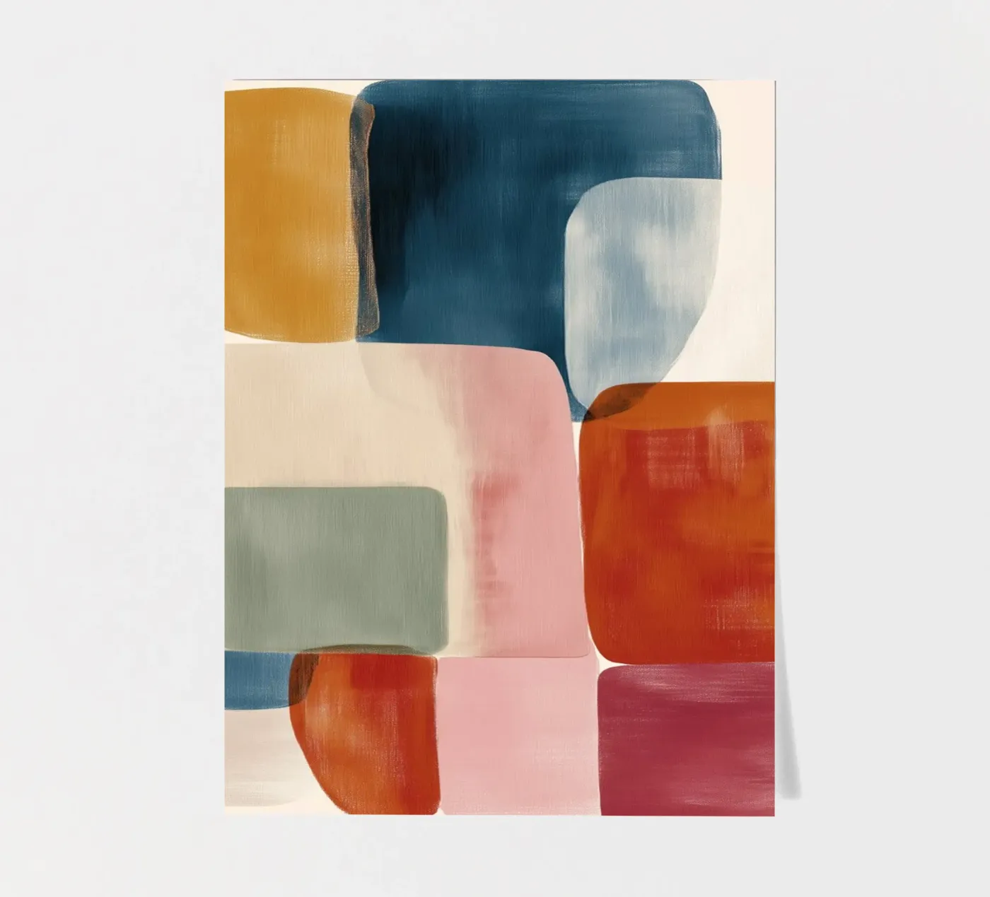 Balanced Shapes sticker sheet by softsoul