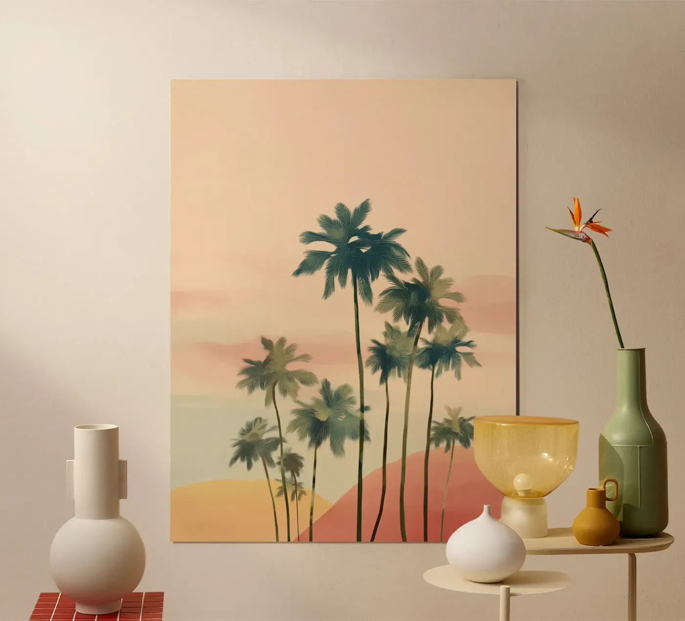 Soft Palm Evening poster da softsoul